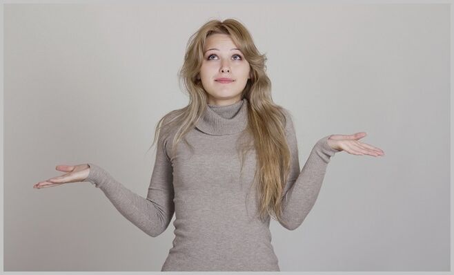 Girl thinking about treatments for varicose veins