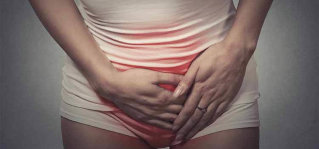 Pain in the lower abdomen in women with small pelvic varicose veins