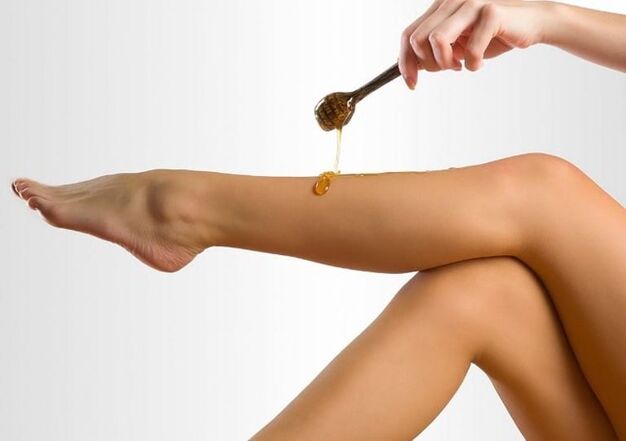 use honey against varicose veins